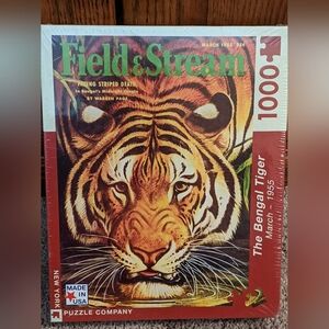 Brand New and Sealed Field and Stream Bengal Tiger 1000 piece Puzzle